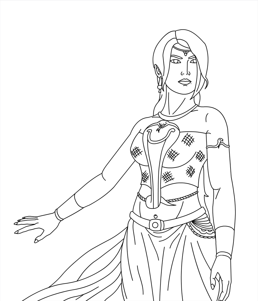 Naag Kanya Comics character