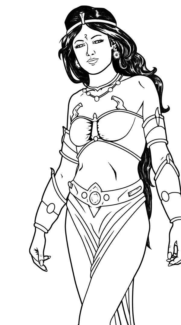 Visharpi Raj Comics Character