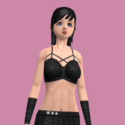 Anime_Girl 3D Model