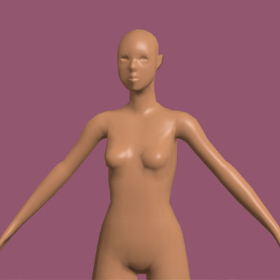 Base mesh 3D Model